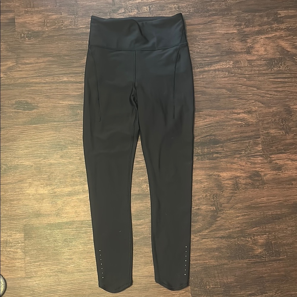 Athleta Black High-Waisted Leggings